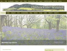 Tablet Screenshot of chideockandseatown.co.uk